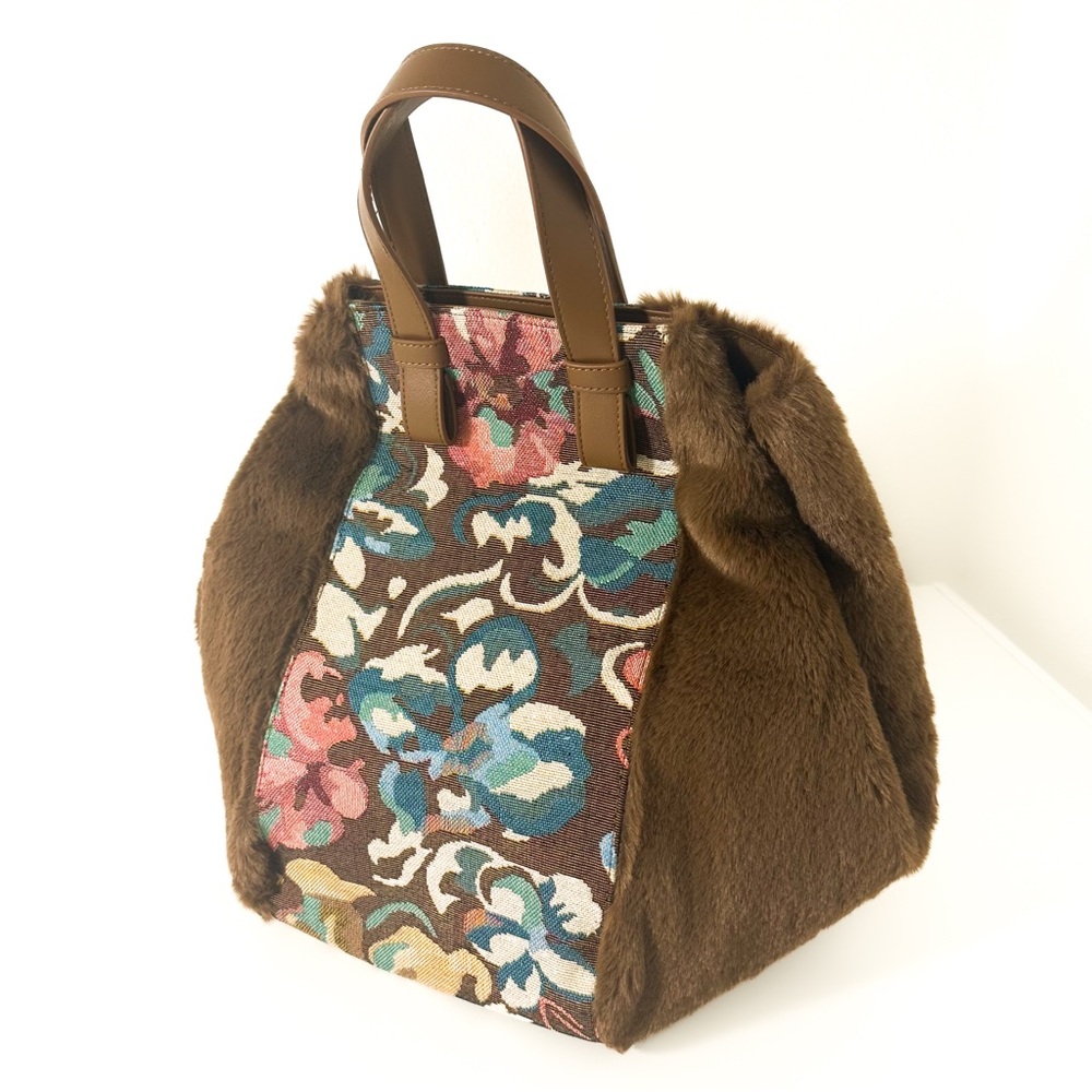 Anthropologie Two Tone Satchel NWT - Picture 13 of 13
